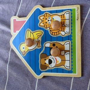 Wooden puzzle Melissa and doug
